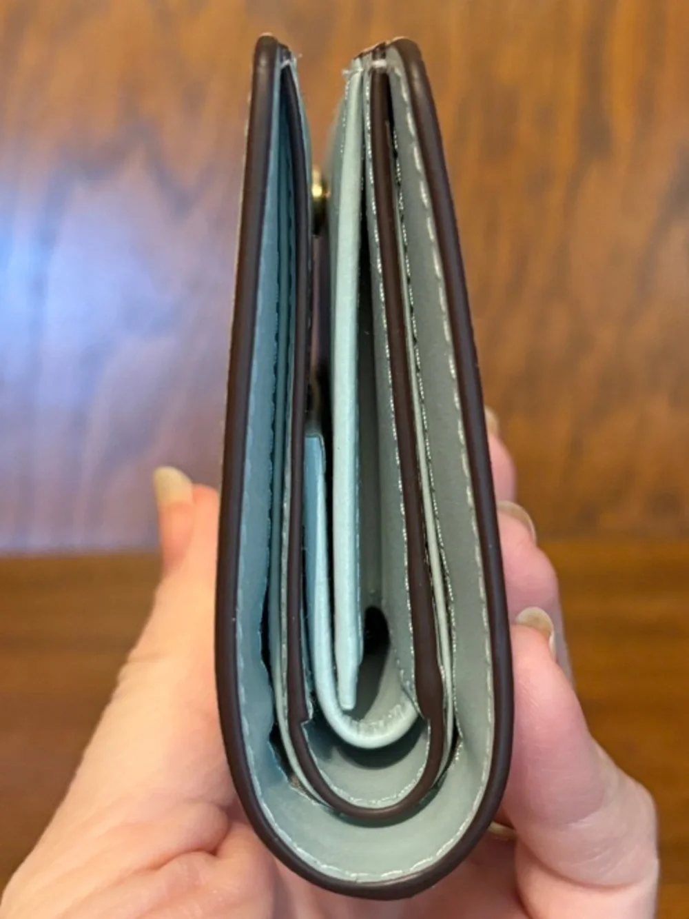 NWT-Radley London-Picton Place-Medium Bifold Wallet-Seashell Pattern-$108